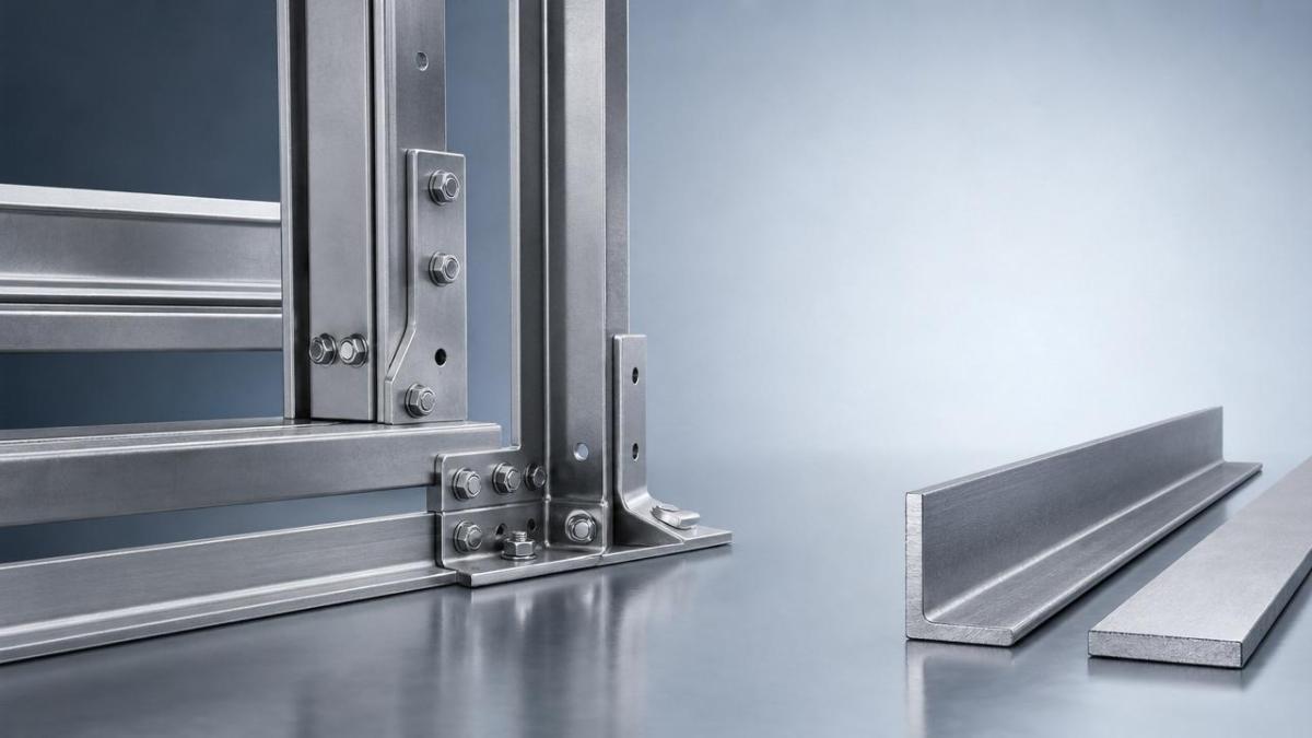 Cuando el acero en forma de L es mejor que la barra plana