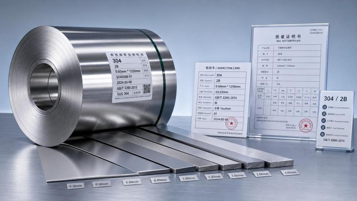 ¿Comprar bobina de acero inoxidable en línea? Cuidado con estas brechas de especificación