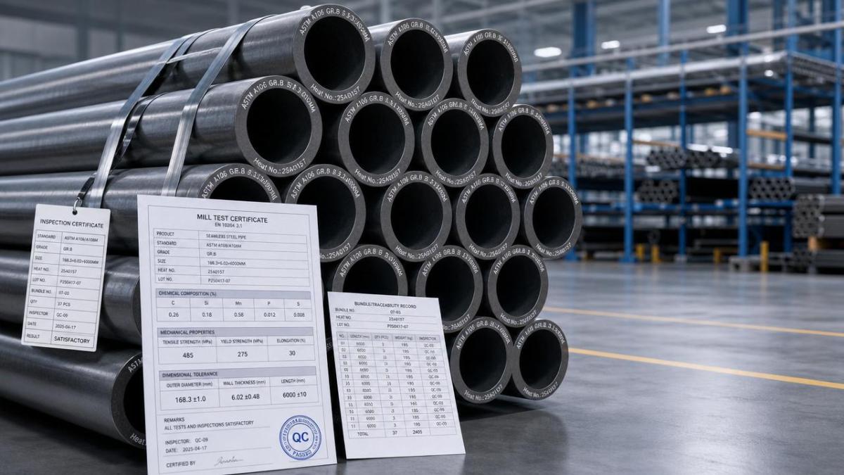 Por qué la certificación ASTM es importante para la tubería de acero al carbono