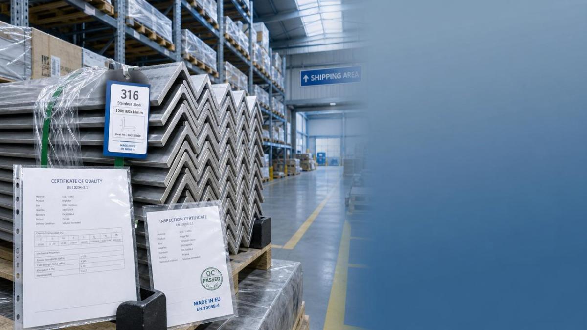 How to compare 316 angle steel suppliers in Europe Cómo comparar proveedores de acero angular 316 en Europa