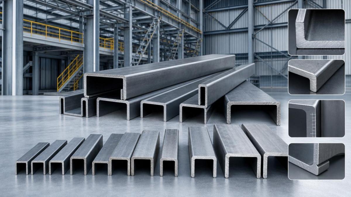 Structural Steel Channel Sizes and Uses for Framing Projects Tamaños y usos de canales de acero estructural para proyectos de estructuras