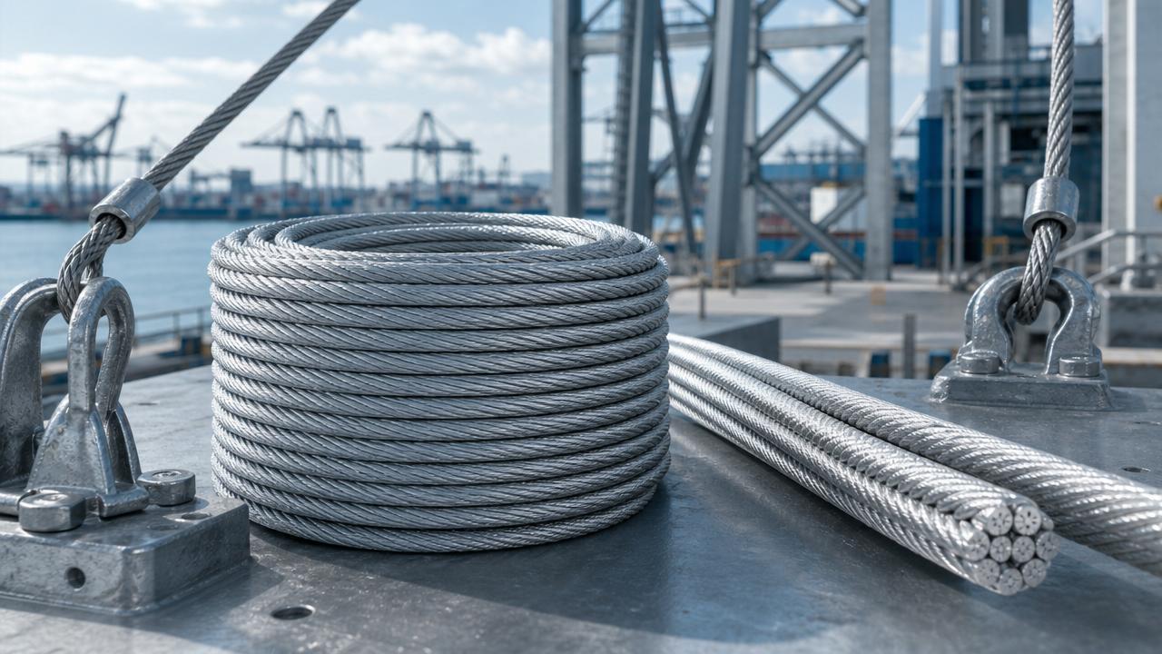 Cuándo usar cable de acero galvanizado por inmersión en caliente