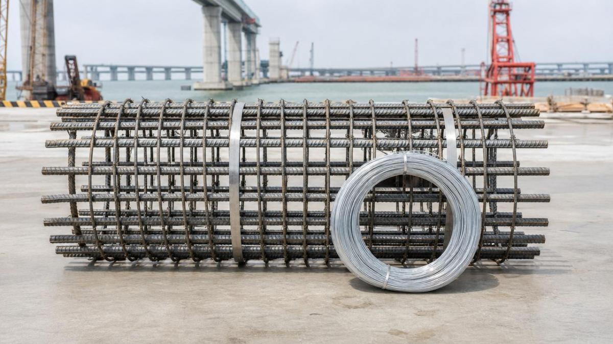 When to use hot dipped galvanized wire for tying rebar Cuándo usar alambre galvanizado por inmersión en caliente para atar varilla corrugada
