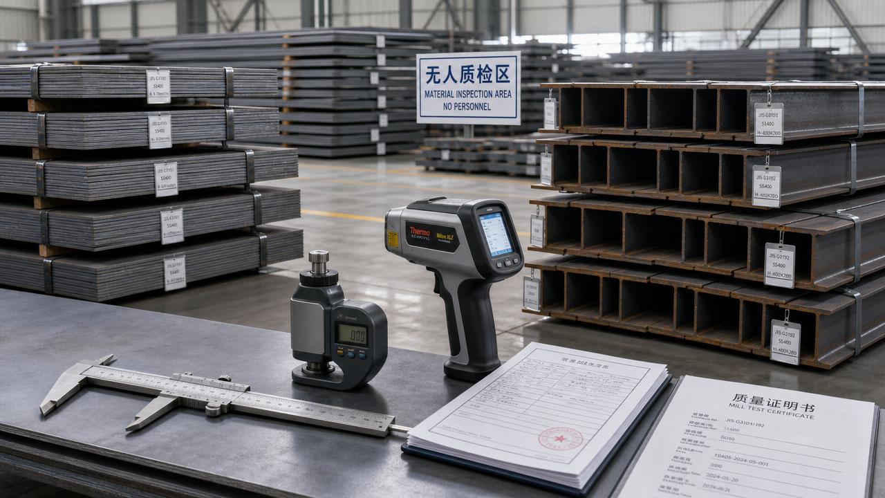 Cómo verificar el acero JIS antes de iniciar la producción