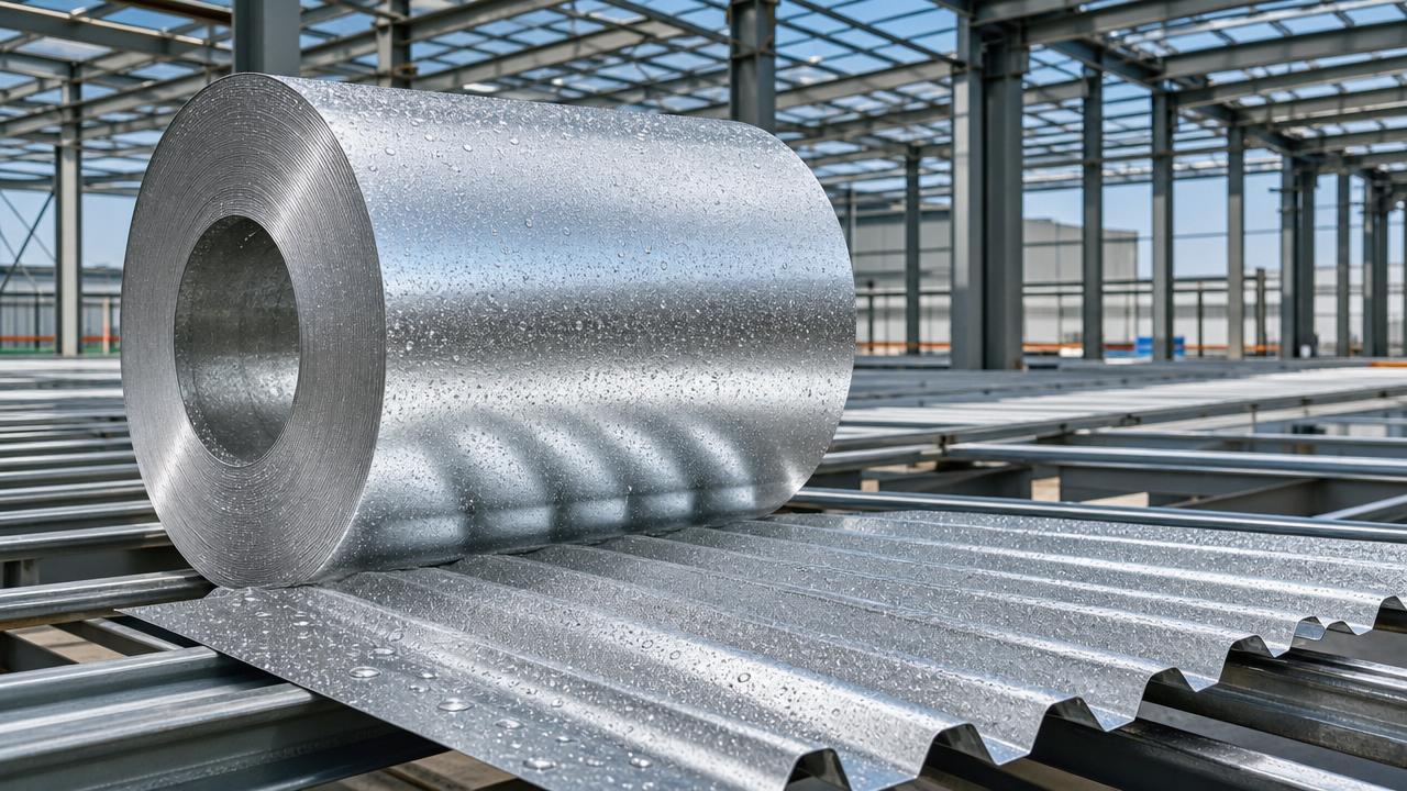 Bobina de acero galvanizado SGCC Z275: ¿es adecuada para techos?