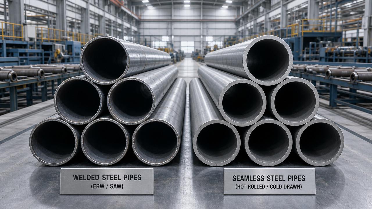¿Tubería de acero industrial o tubo sin costura: cuál deberías usar?