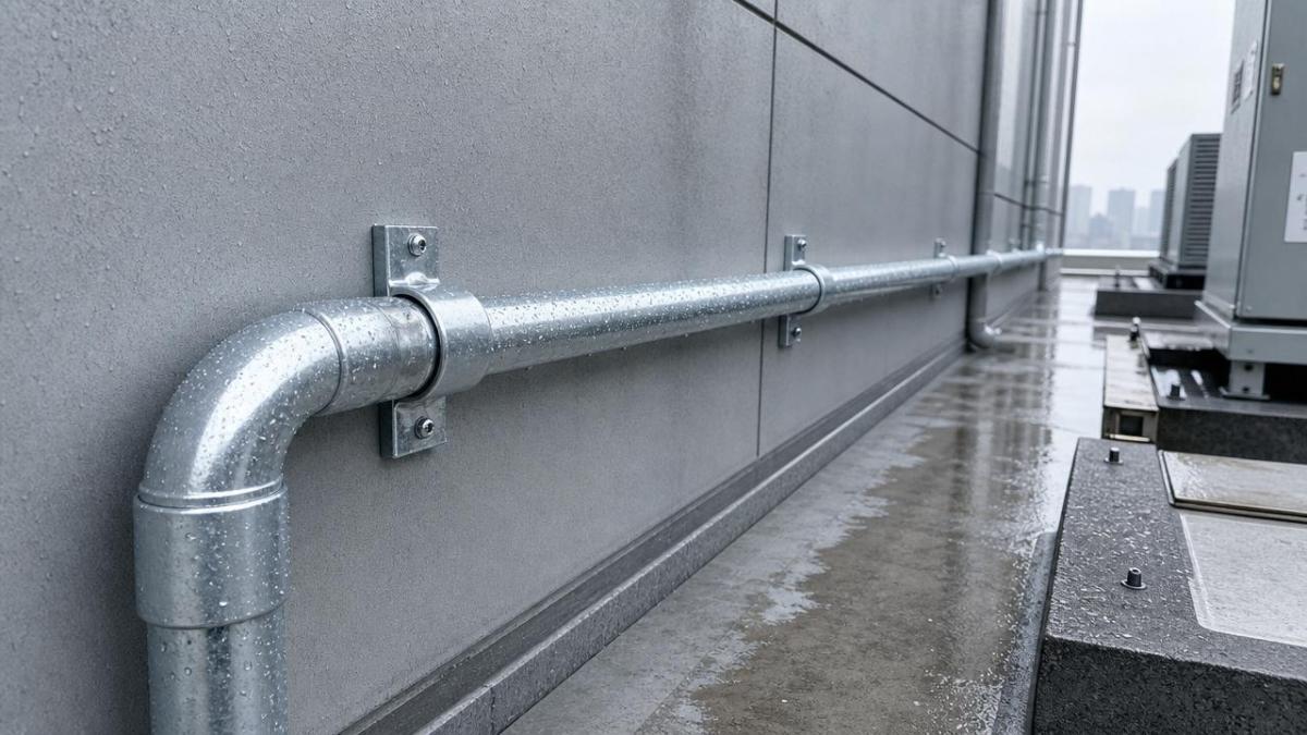 What Is Galv Steel Conduit Used For in Commercial and Outdoor Wiring? ¿Para qué se utiliza el conduit de acero galvanizado en el cableado comercial y exterior?
