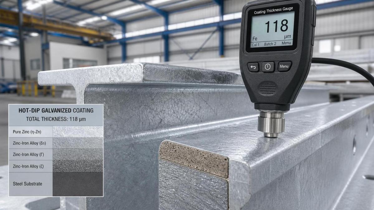 Cómo afecta el espesor del recubrimiento galvanizado en caliente a la vida útil
