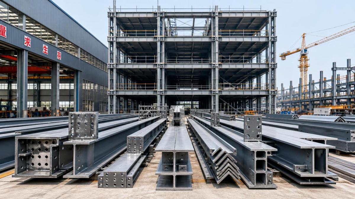 ¿Qué es lo más importante al seleccionar acero estructural para la construcción de proyectos de mediana altura?