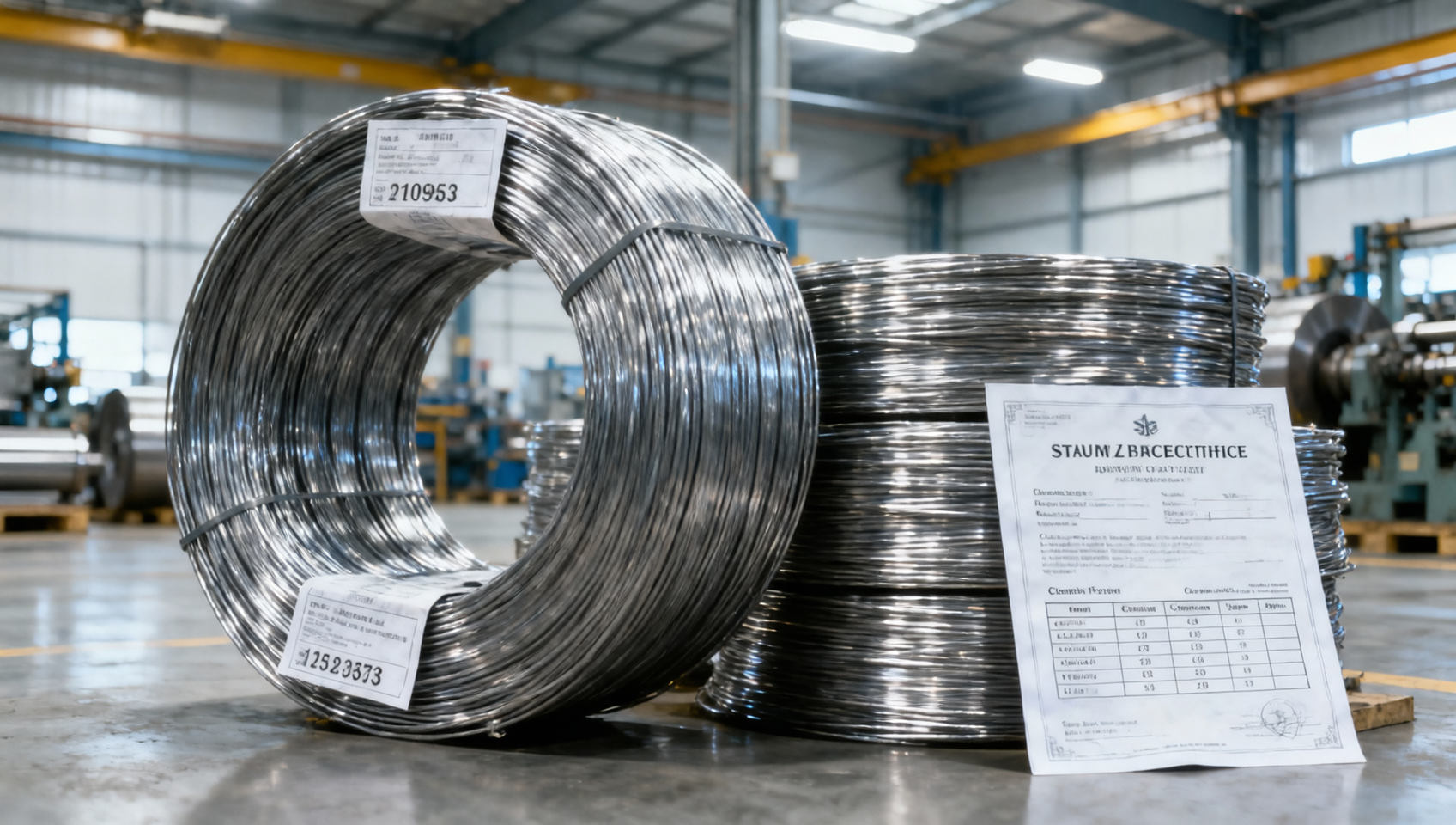 Normas del alambrón de acero inoxidable: qué deben verificar los certificados de fábrica antes de la aceptación