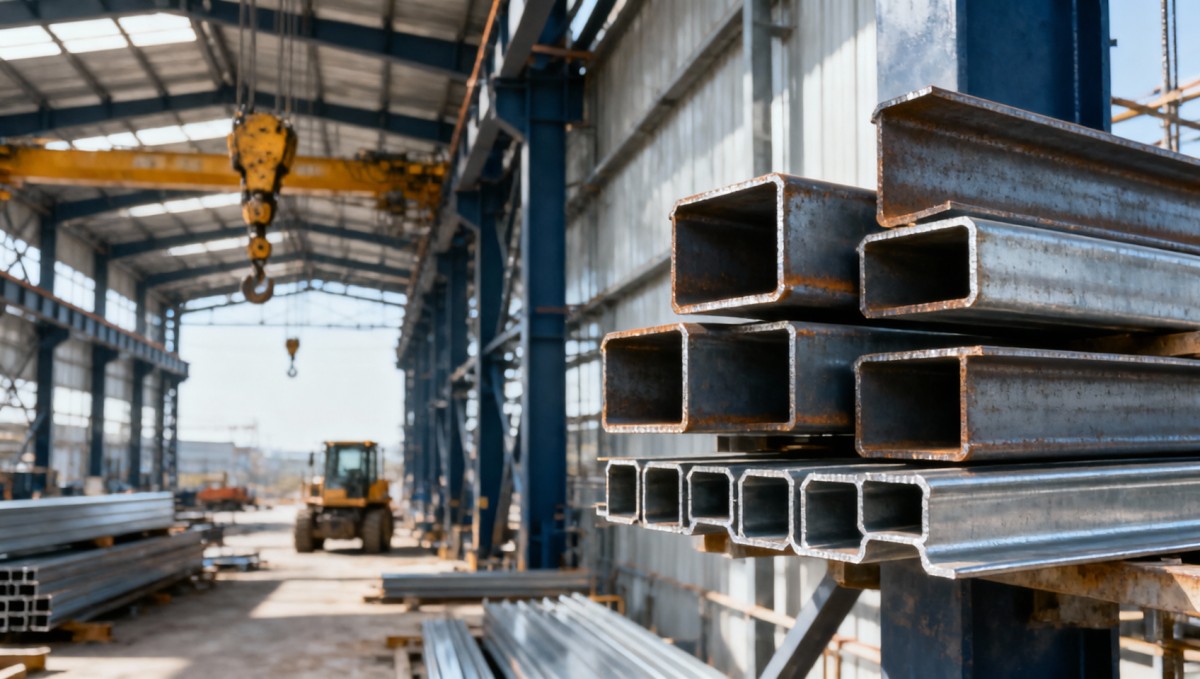 ¿Cómo afectan los materiales de construcción de acero al peso del proyecto?