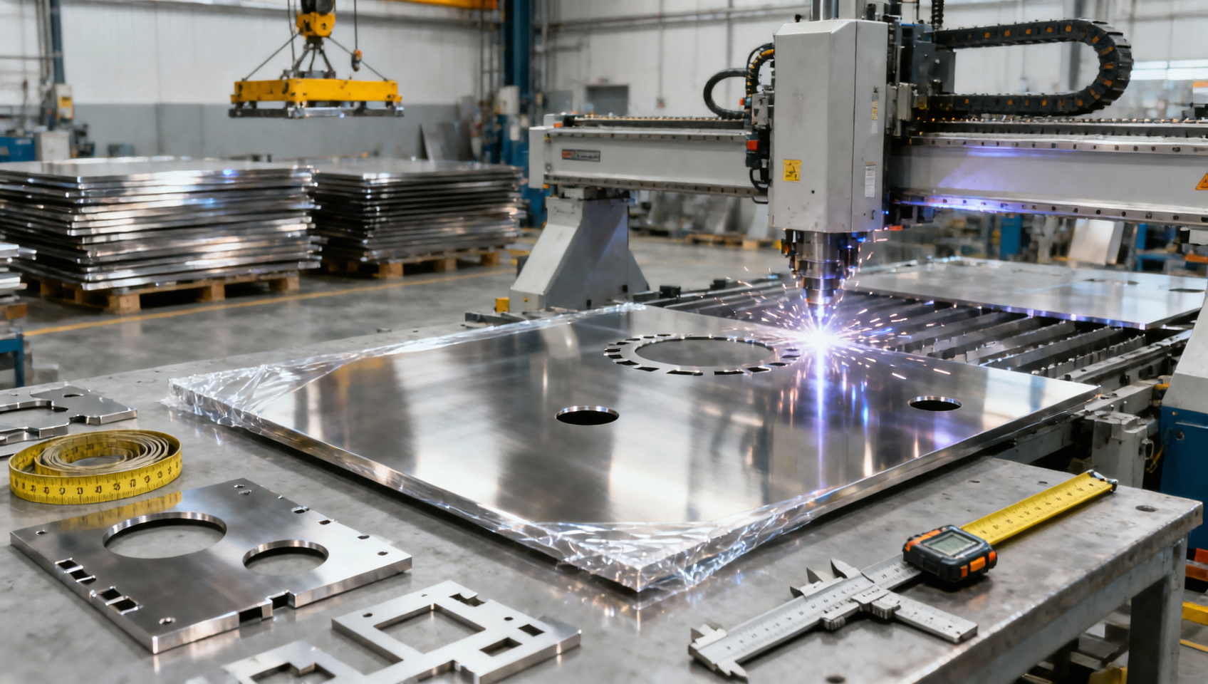 Planificación del precio de placas de acero inoxidable para proyectos con necesidades de corte y fabricación