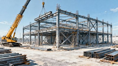 Cómo preparar una secuencia segura de montaje de estructuras de acero para marcos de varios pisos