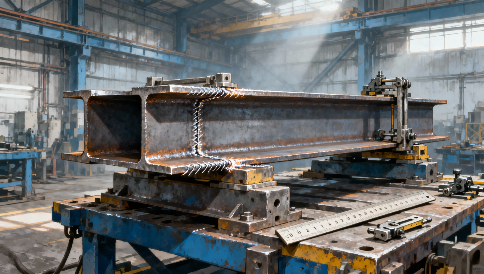 How to Control Distortion in Structural Steel Welding for Heavy Sections