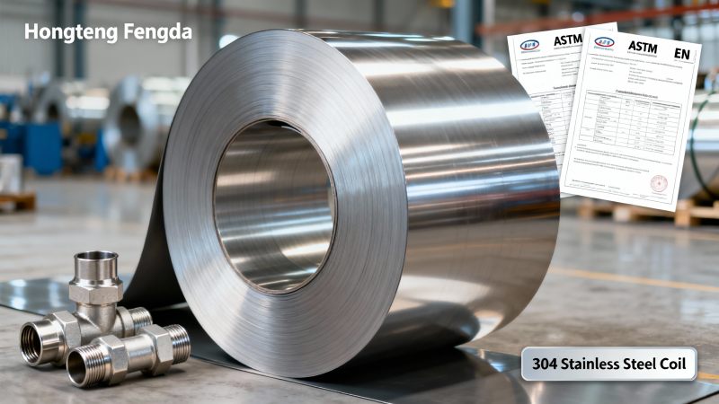 Como o Exportador de Bobina de Aço Inoxidável 304 para a Europa Garante Qualidade e Entrega Pontual