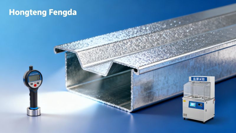 Quality Testing Standards for Galvanized Steel Channel: What Every QC Manager Should Know Padrões de Teste de Qualidade para Perfil de Aço Galvanizado: O Que Todo Gerente de QC Deve Saber