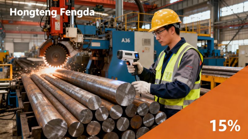 Como Verificar as Credenciais do Fabricante de Barras Redondas de Aço Carbono A36 na China