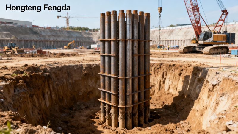 The Role of Steel Pile for Retaining Walls in Large Infrastructaure Projects O Papel da Estaca de Aço para Muros de Contenção em Grandes Projetos de Infraestrutura