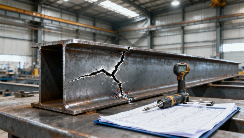Common Defects in Steel Beams and Solutions: Visual Inspection Checklist for Site Engineers & QA Managers Defeitos comuns em vigas de aço e soluções: Lista de verificação visual para engenheiros de obra e gerentes de controle de qualidade