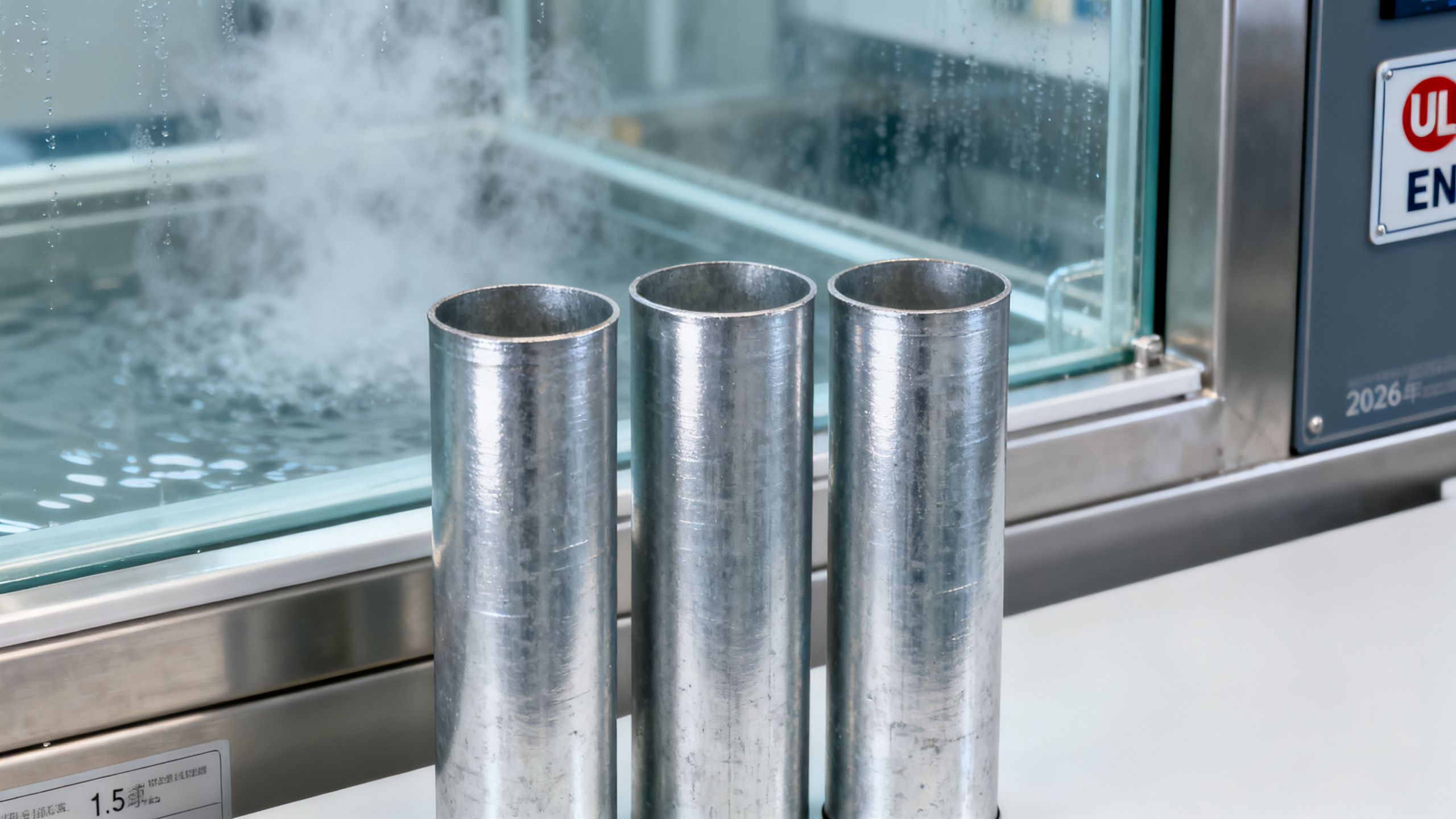 Conduto de Metal Galvanizado em 2026: Resultados de Testes de Resistência à Corrosão de 3 Laboratórios Independentes