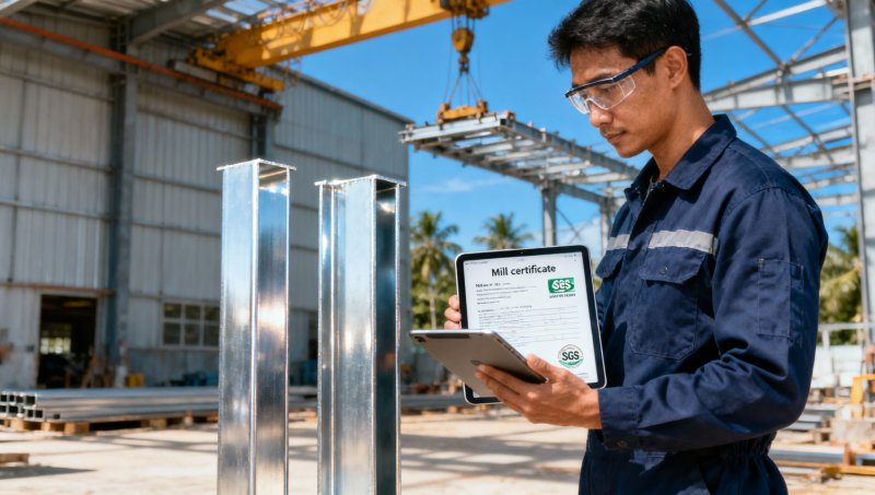 Southeast Asia Procurement Playbook: How to Verify Angle vs Channel Steel Mill Certificates & Traceability Logs Manual de Compras do Sudeste Asiático: Como Verificar Certificados de Usina e Registros de Rastreabilidade de Aço Angular vs. Canal