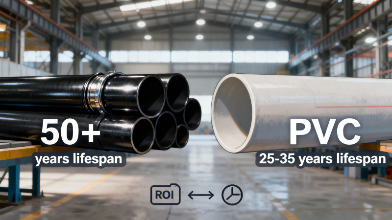 How to Calculate ROI When Switching from PVC to Black Steel Plumbing Pipe — Real-World Case Study (2026) Como calcular o ROI ao mudar de tubos de PVC para tubos de aço preto — Estudo de caso real (2026)