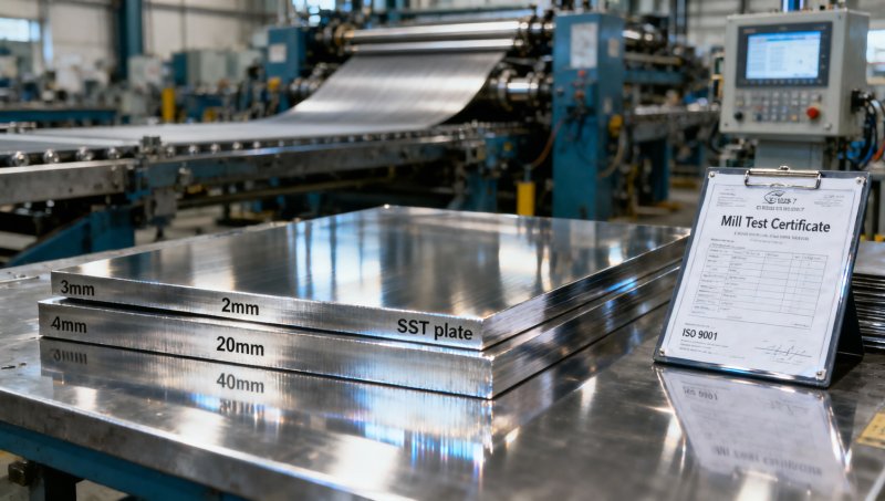 SST plate manufacturer in Southeast Asia: Top 3 certified suppliers with ISO 9001 & EN 10028-7 compliance Fabricante de placas SST no Sudeste Asiático: Os 3 principais fornecedores certificados com conformidade com as normas ISO 9001 e EN 10028-7