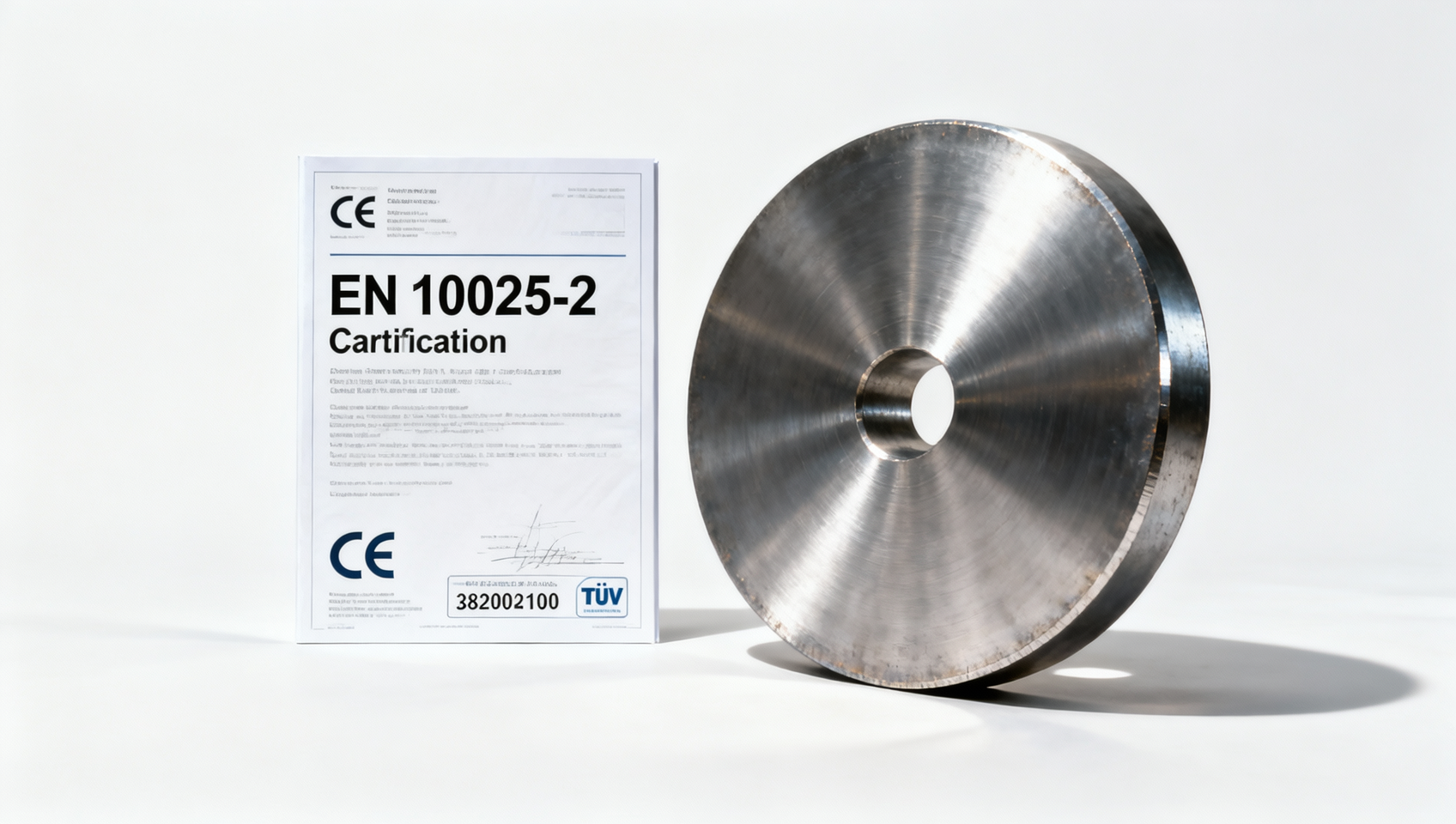 Por que os fornecedores europeus de placas redondas de aço exigem a certificação EN 10025-2 — não apenas relatórios de teste da usina
