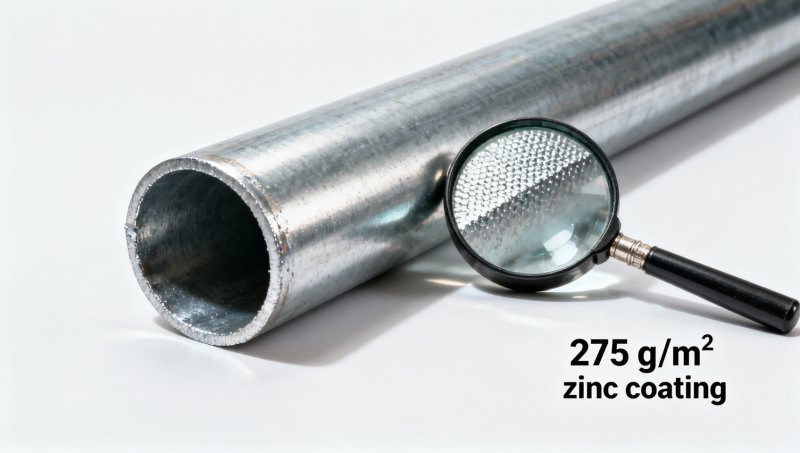 Galvanized metal tubing for solar racking: Why 275 g|m² zinc coating outperforms standard 150 g|m² in coastal zones Tubos de metal galvanizado para estruturas solares: Por que o revestimento de zinco de 275 g/m² supera o padrão de 150 g/m² em zonas costeiras
