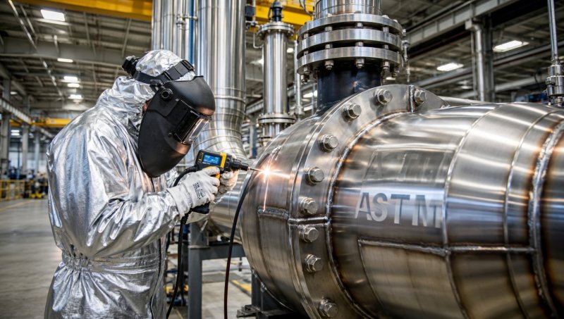 Como a seleção do padrão ASTM para tubos de aço inoxidável afeta a integridade da solda em linhas de distribuição de vapor de alta pressão