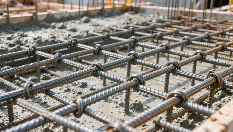 Do Wire Products for construction reinforcement meet ACI 318-22 bond strength requirements when used with GGBS concrete? Os produtos de arame para reforço de construção atendem aos requisitos de resistência de aderência ACI 318-22 quando usados com concreto GGBS?