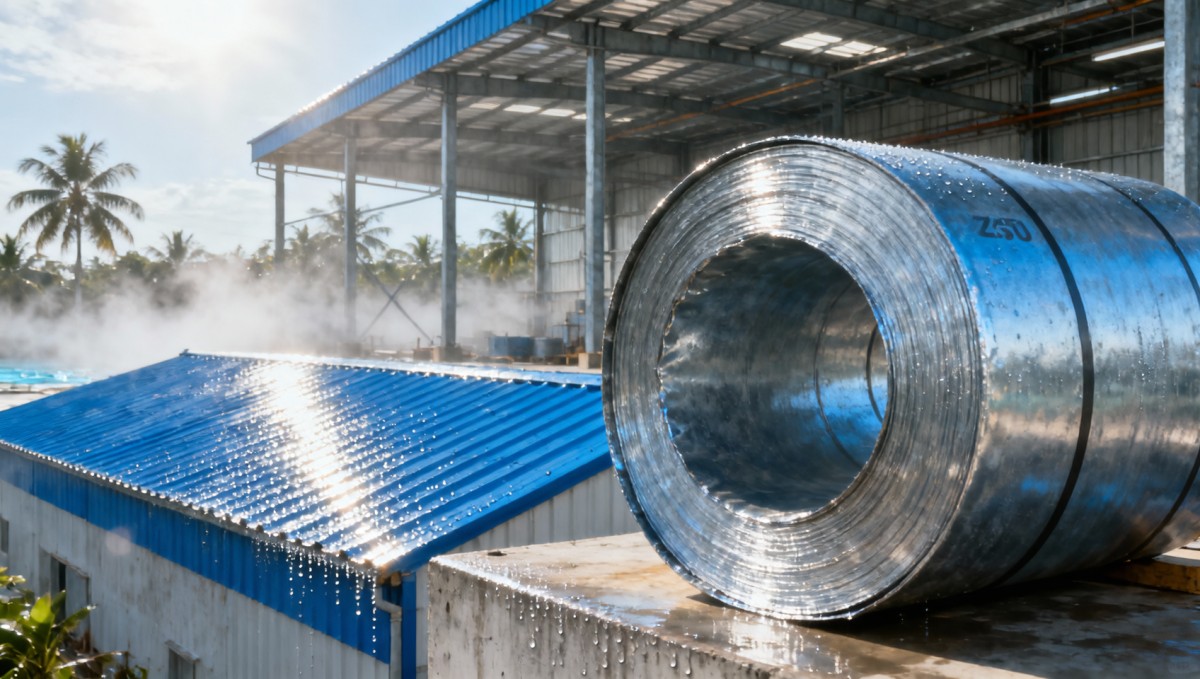 Z150 steel sheet performance in humid tropical climates: Field data from 32 prefabricated warehouses Desempenho da chapa de aço Z150 em climas tropicais úmidos: Dados de campo de 32 armazéns pré-fabricados