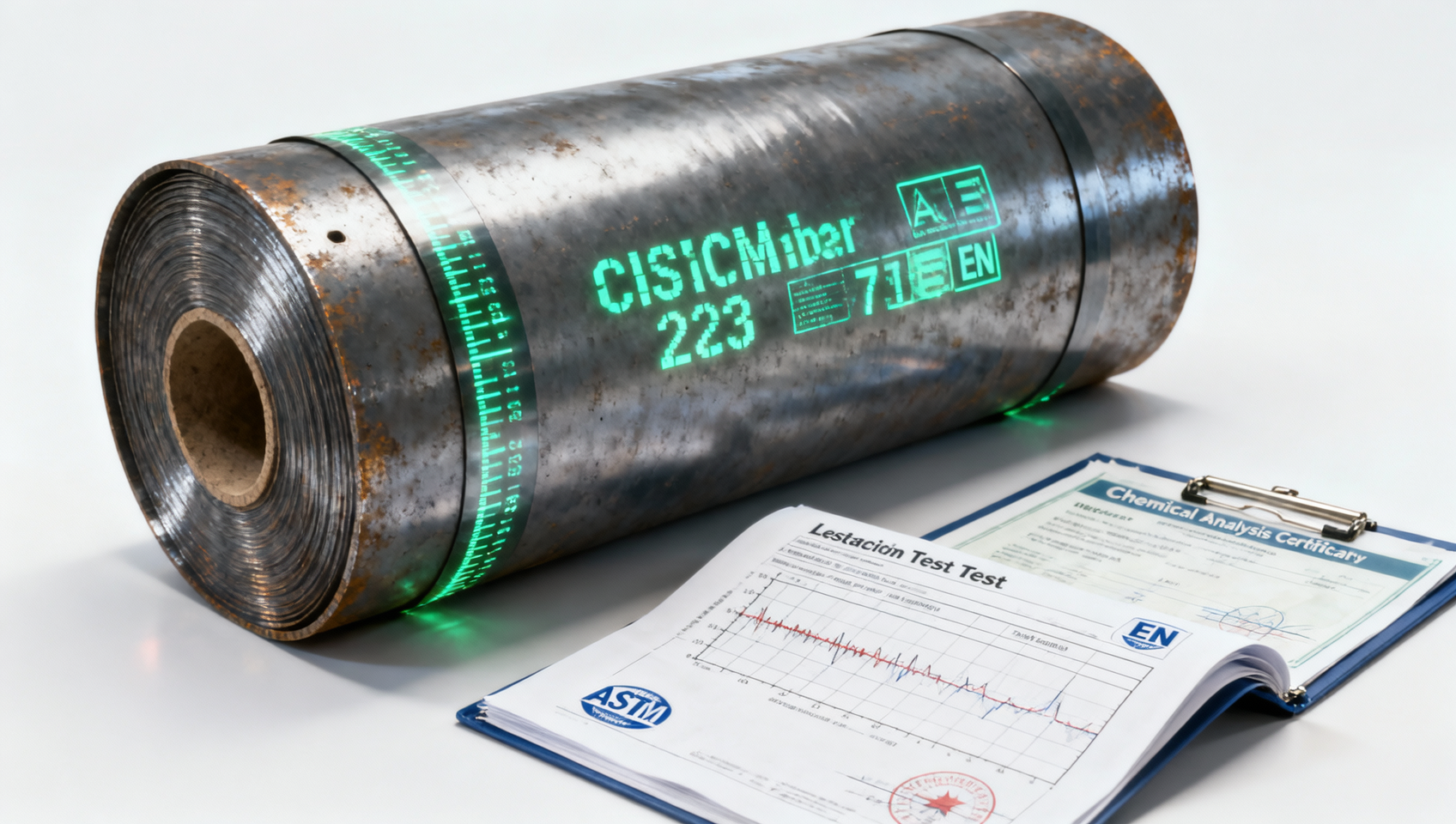 O Lote da Chapa de Aço Carbono do Seu Fornecedor é Rastreável até o Número de Forno e Relatório de Teste de Tração?