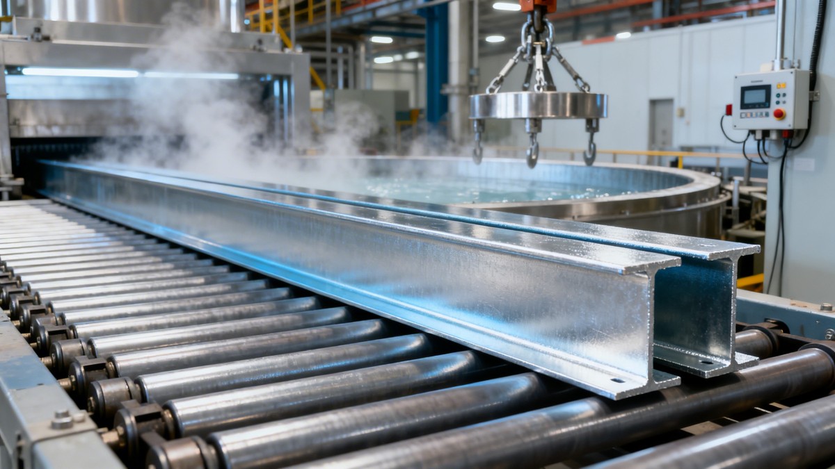 Etapas do processo de galvanização a quente e como a espessura do revestimento impacta a resistência à corrosão