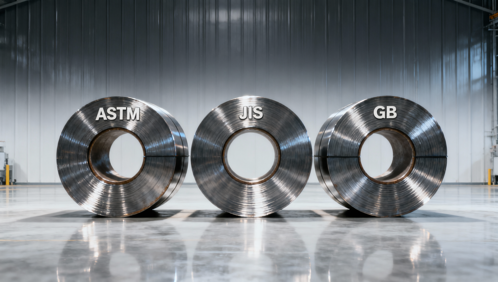 Variações na resistência ao escoamento de bobinas laminadas a quente entre as normas ASTM, JIS e GB