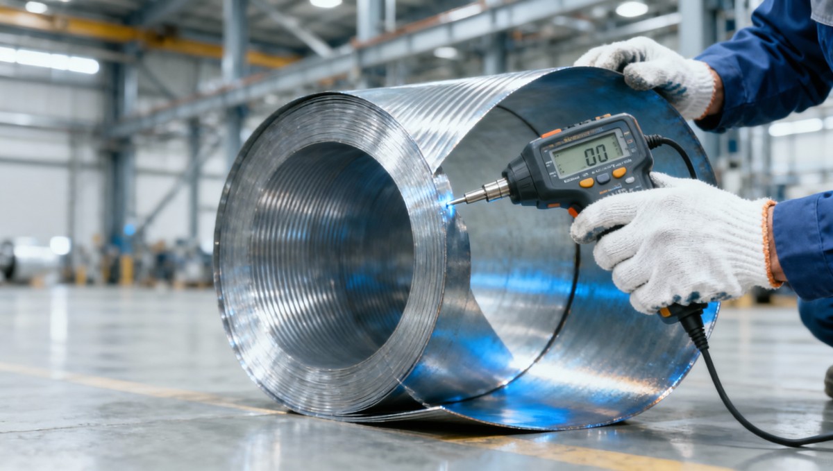 Bobina de aço galvanizado chega com marcas superficiais — são aceitáveis ou um sinal de alerta?