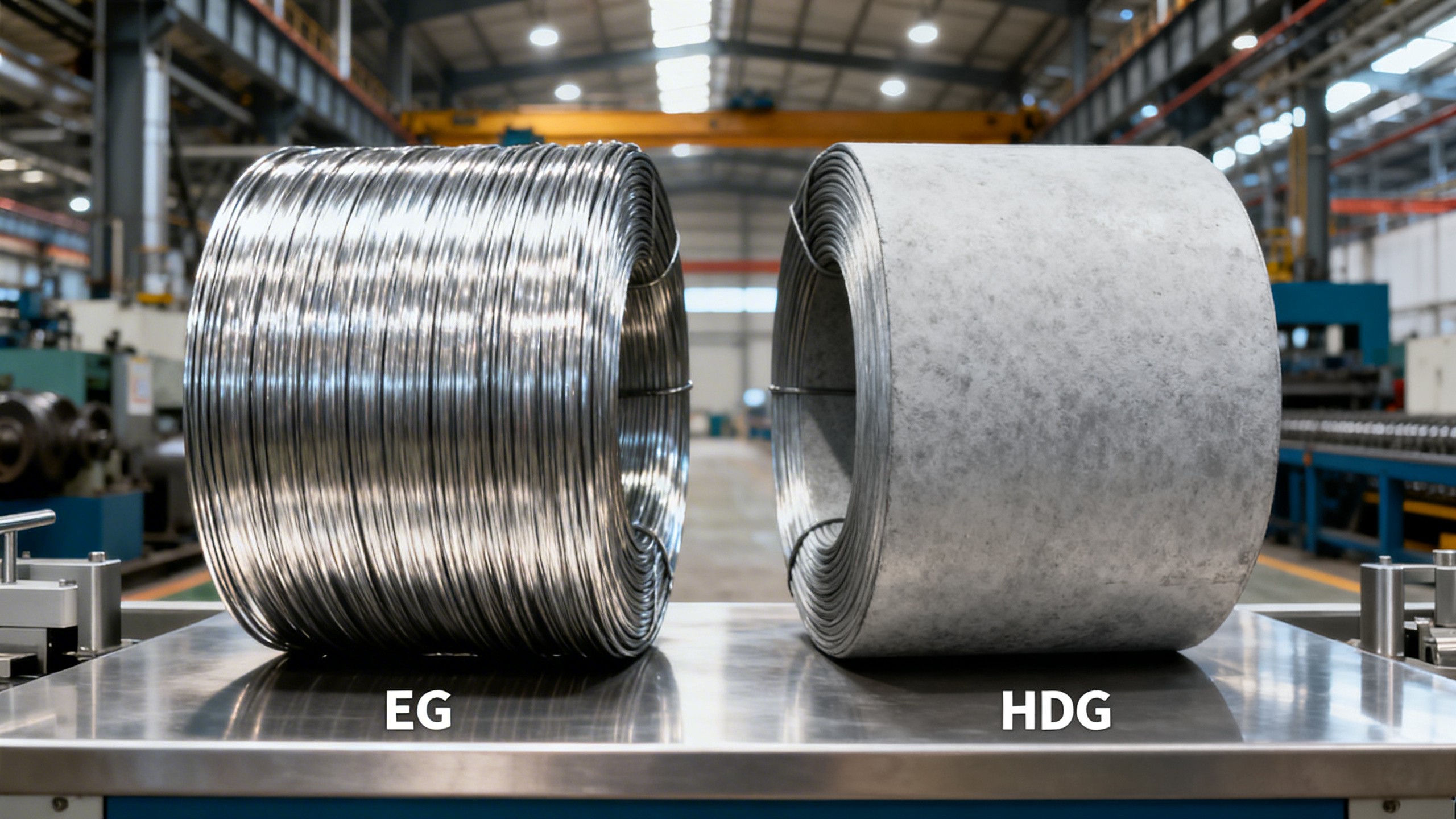 Fio eletrogalvanizado vs. galvanizado a quente: Qual oferece melhor soldabilidade e aderência do revestimento para fabricação de precisão?