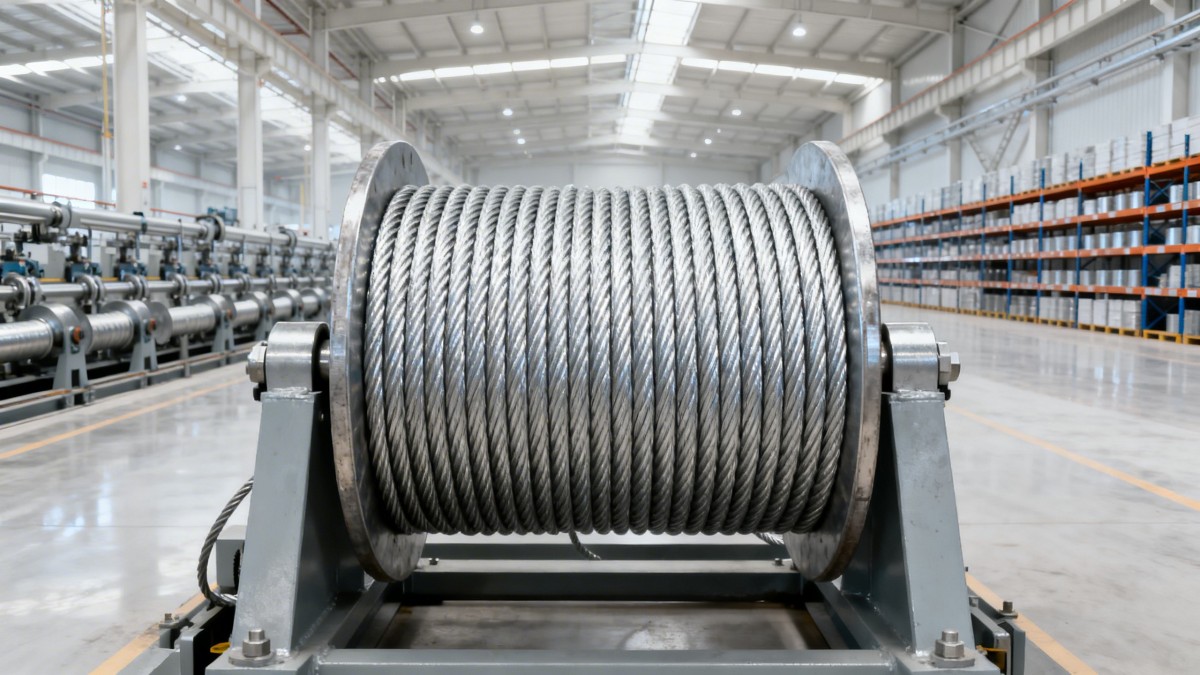 Hot Dipped Galvanized Steel Wire Rope: Why Spooling Direction Affects Service Life Cabo de aço galvanizado por imersão a quente: Por que é que o sentido de enrolamento afeta a vida útil