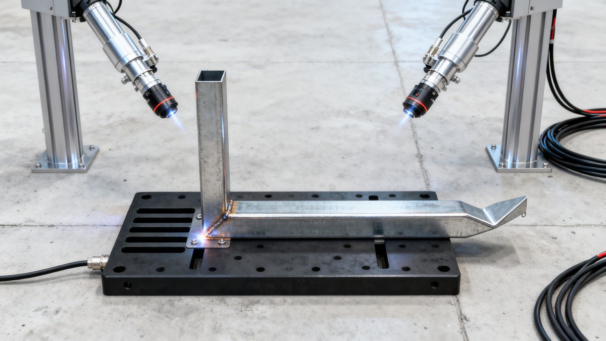 Angle steel twist during welding — how joint design affects angular distortion in assemblies Torção do aço angular durante a soldagem — como o design da junta afeta a distorção angular em montagens
