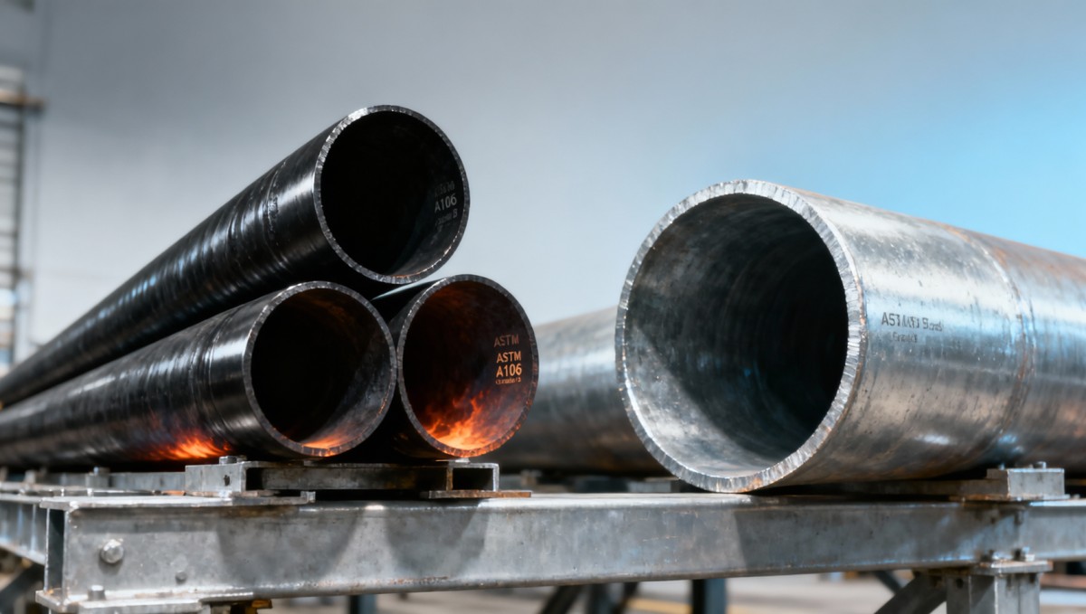 Carbon steel tube suppliers may substitute A53 for A106 — and it changes pressure rating at temperature Os fornecedores de tubos de aço carbono podem substituir o A53 pelo A106 — e isso altera a classificação de pressão na temperatura