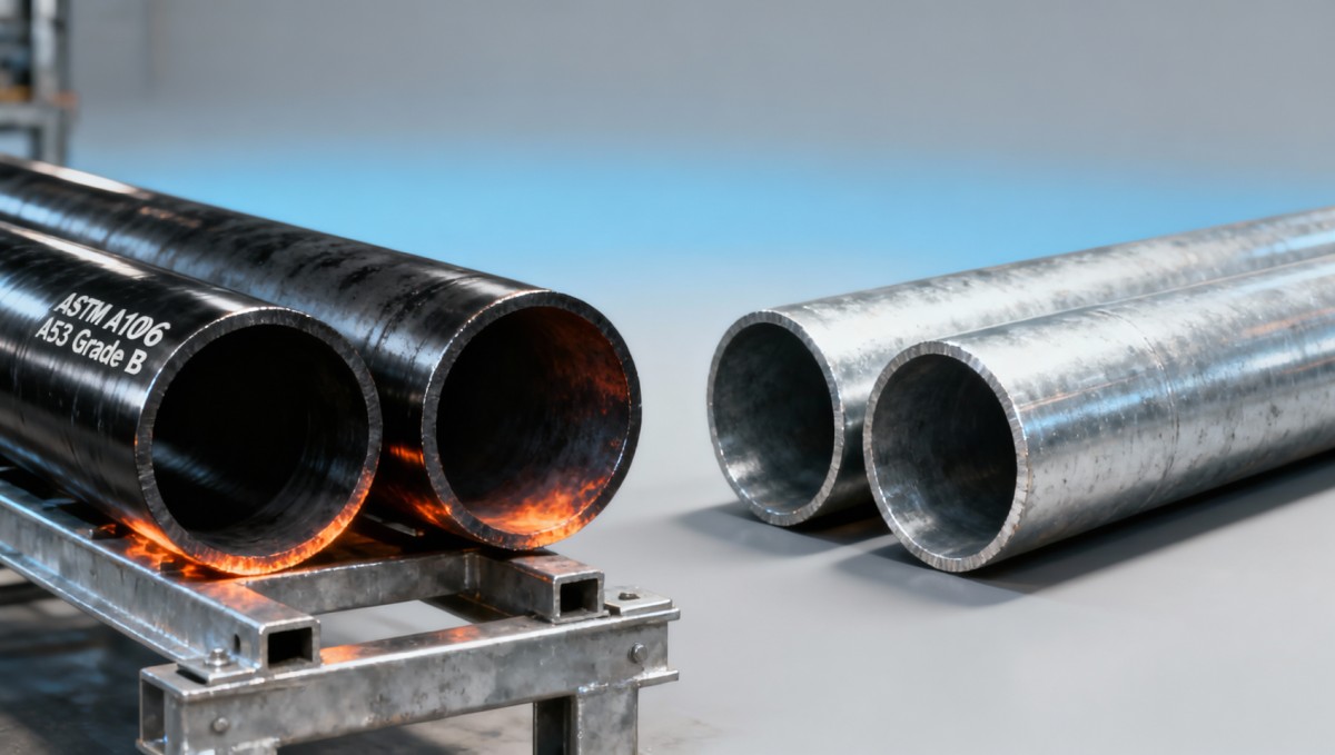 Carbon steel tube suppliers may substitute A53 for A106 — and it changes pressure rating at temperature Os fornecedores de tubos de aço carbono podem substituir o A53 pelo A106 — e isso altera a classificação de pressão na temperatura
