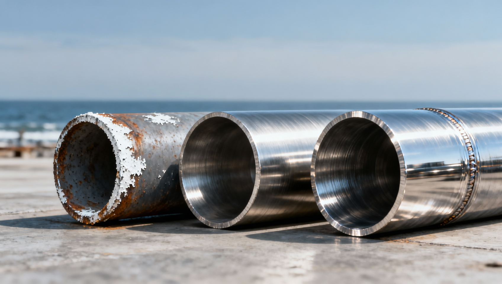 Tubo de aço inoxidável vs. tubo de aço carbono: qual dura mais em áreas costeiras?