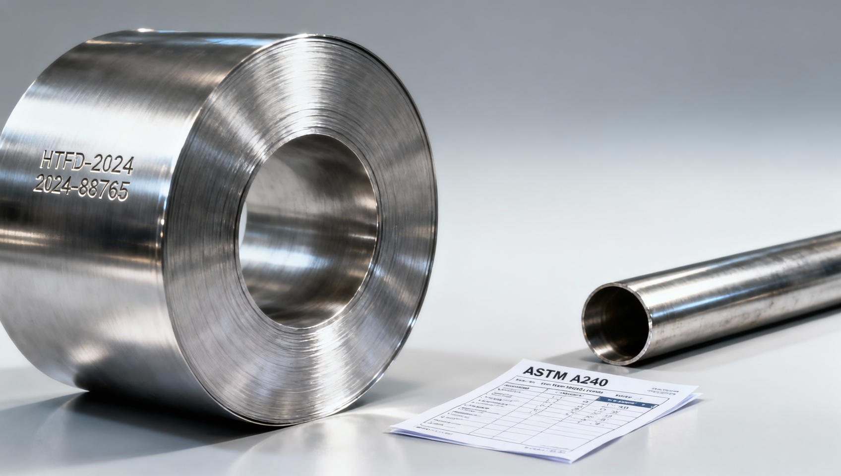 Certificados de fornecedores de aço inoxidável não garantem consistência de lote — peça números de forno