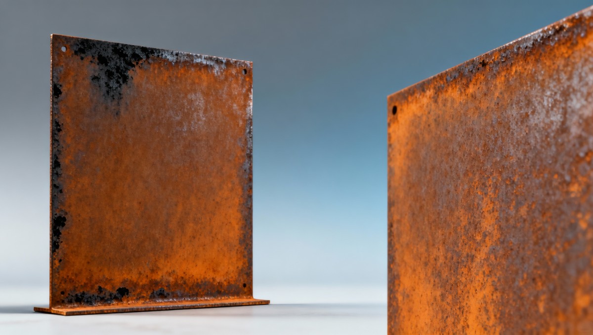 Padrão de ferrugem em chapa de aço Corten: esperado ou sinal de falha prematura?