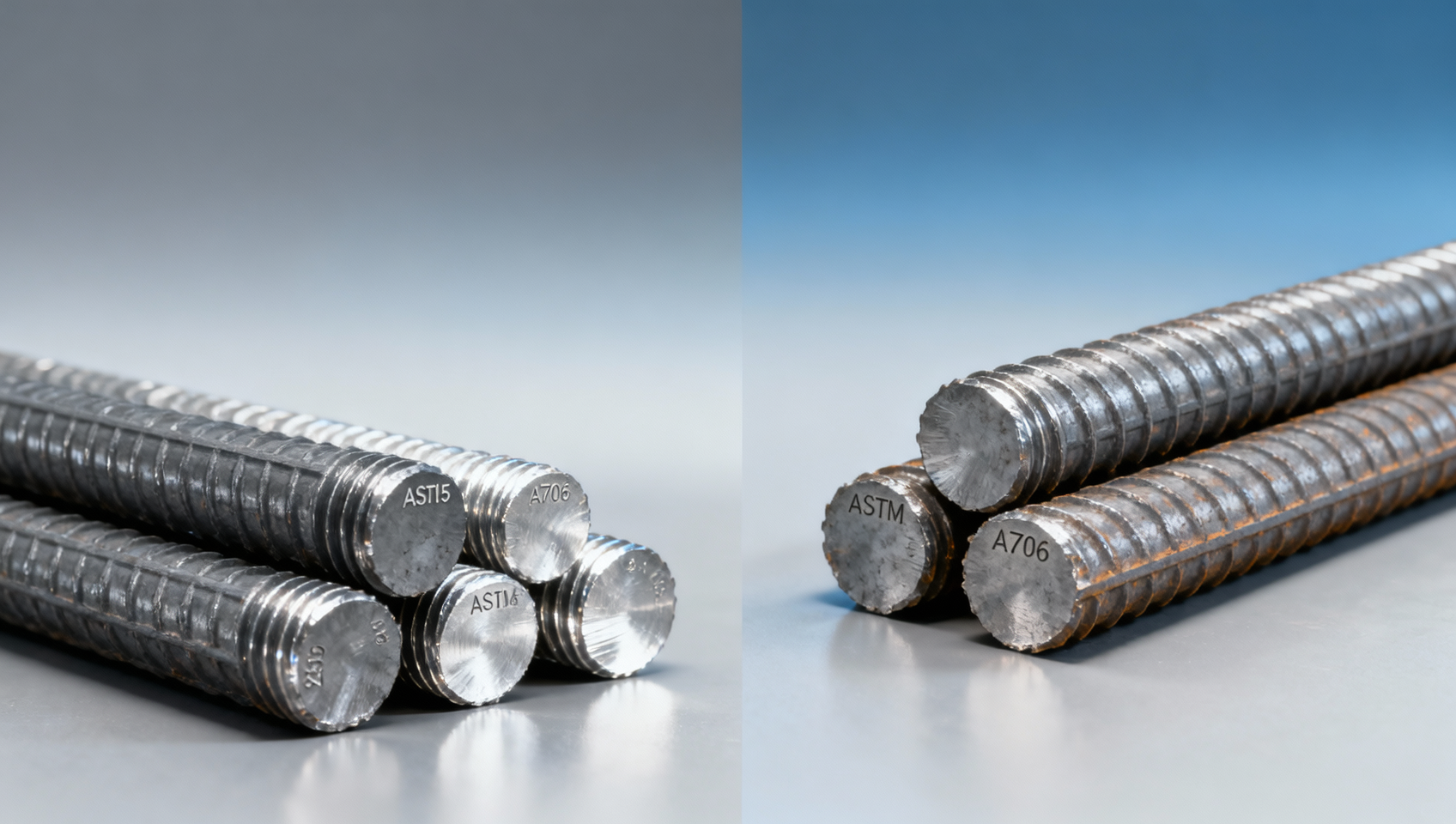 Diferenças de preço entre barras de aço ASTM A615 e A706 — quando a ductilidade justifica o prêmio?
