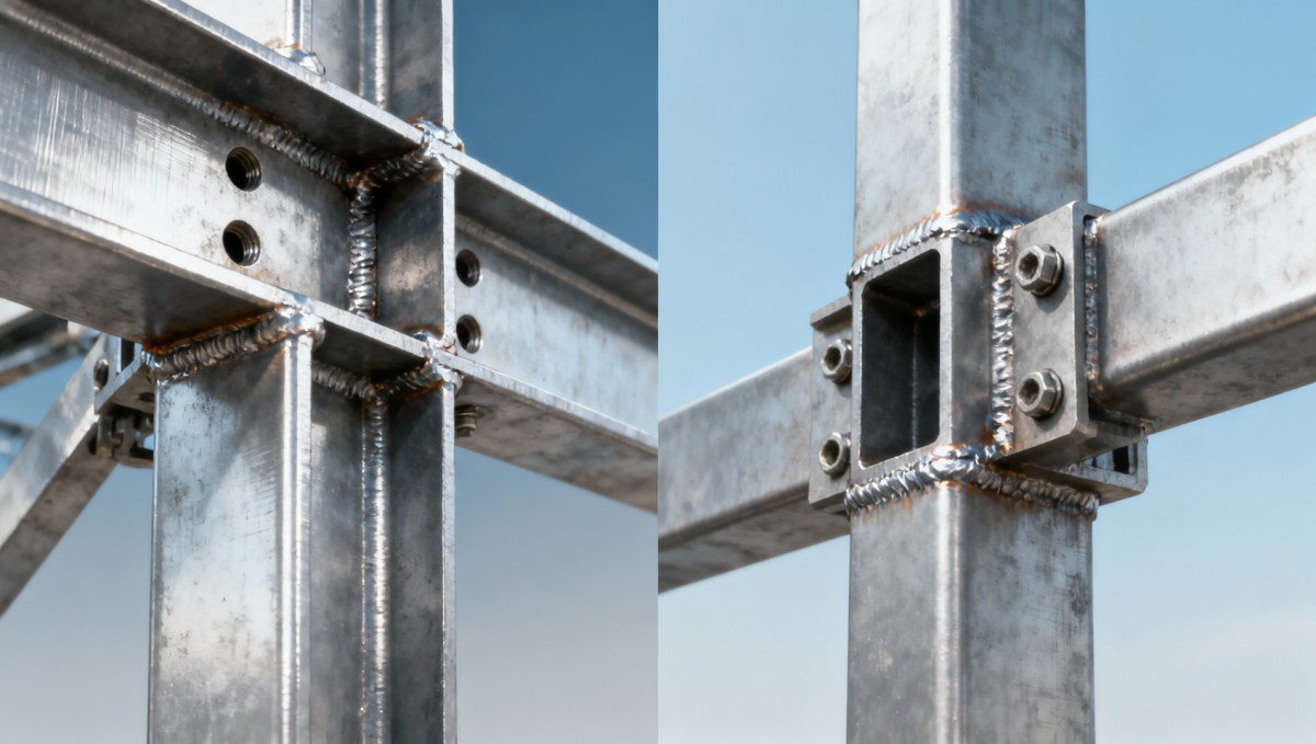 As saídas de software de design de aço estrutural não validam a vida útil à fadiga da conexão - o que verificar manualmente