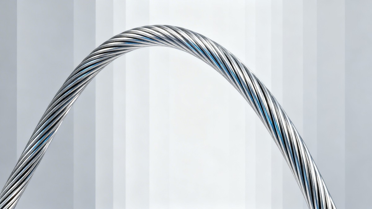 Flexible steel wire that bends—but won’t kink. What’s behind the consistency? Flexible steel wire that bends—but won’t kink. What’s behind the consistency?