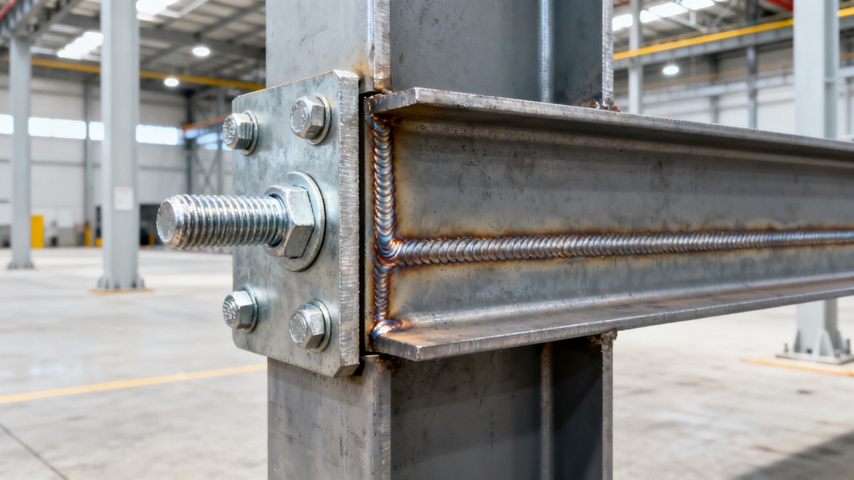 Prefabricated structural steel connections: Bolted vs welded — long-term maintenance trade-offs Ligações estruturais de aço pré-fabricadas: aparafusadas vs soldadas — trade-offs de manutenção a longo prazo