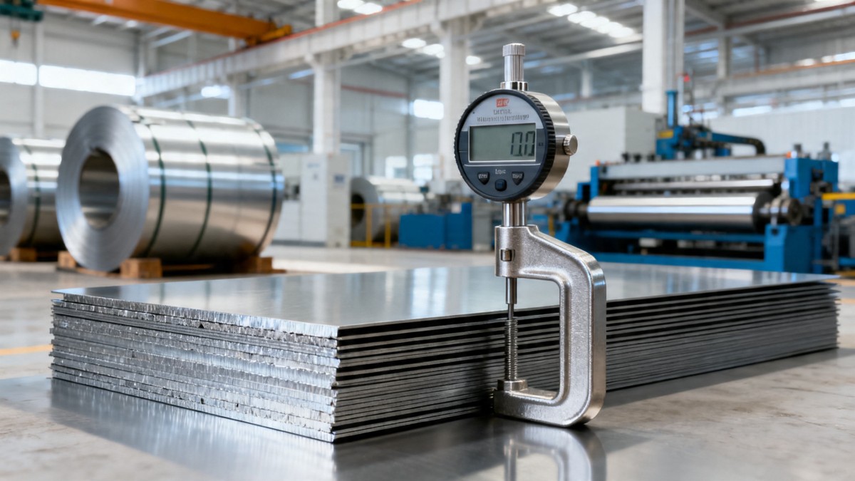 Galvanized Sheet Thickness: Why Nominal Size Can Mislead Espessura da Chapa Galvanizada: Por Que o Tamanho Nominal Pode Induzir ao Erro