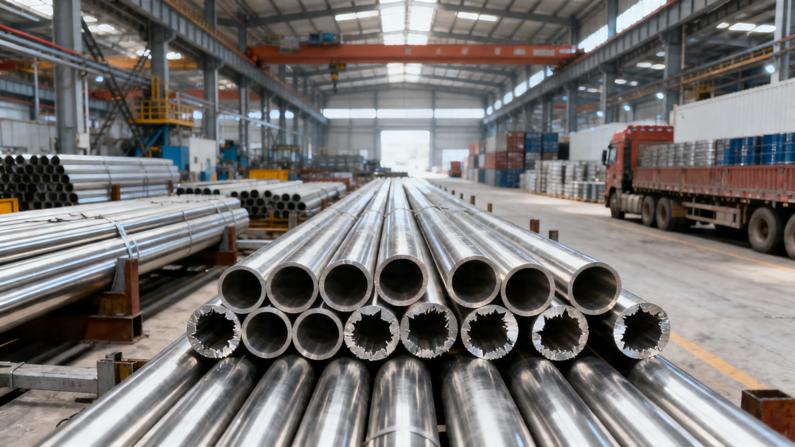 Comprar tubo de aço inoxidável online ou direto da usina?